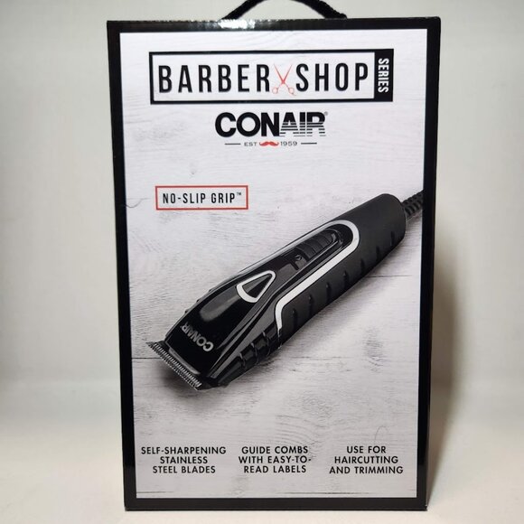 NEW Conair Barber Shop Professional Hair Clippers Cutting Kit Trimmer 20 Piece - Picture 1 of 14